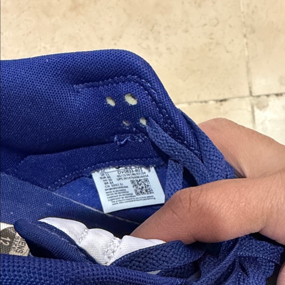 Nike Dunk Low Game Royal Navy Midnight Blue Sneakers - Picture 4 of 4